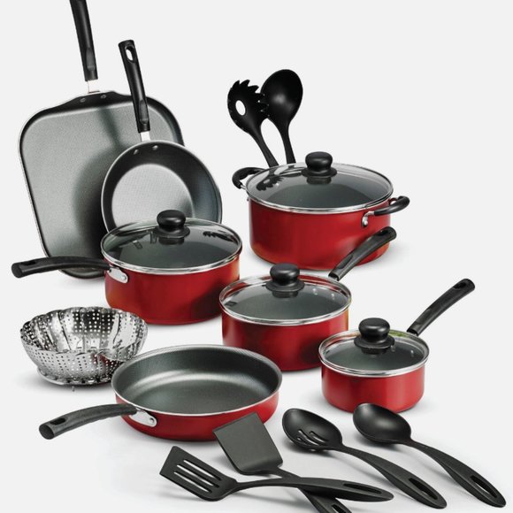 18-Piece Non-Stick Cookware Set ( new in box) - Picture 1 of 6